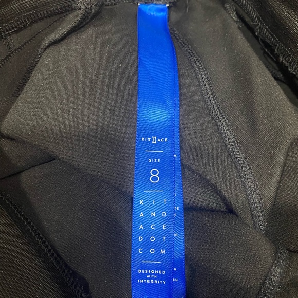 Kit and Ace Apollo Pant High Rise Black size 8 - Picture 4 of 10